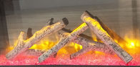 火-ガス暖炉800~1000の℃サービス温度S-104のための木製の陶磁器の暖炉の丸太