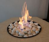 エタノールの暖炉の付属品の白い色の陶磁器の石はS08 - 57W --に投石します